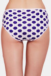 Rosaline Pure Cotton Full Coverage Slim Elastic Brief (Pack of 3)- Polkas n Dot Print — thumbnail 6